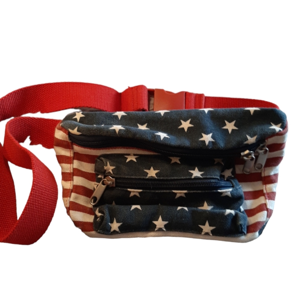 Target Red White and Blue Fanny Pack